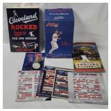 Mlb Indians Book, Bobblehead, Schedules Etc.