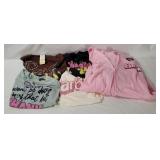 4 Graphic Shirts & Barbie Hoodie Size 2 X