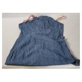 Limited Denim Jumper Skirt W/ Tag Size L