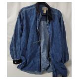 Limited Jeans Denim Jacket Size Large