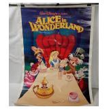 1989 Disney Alice In Wonderland Poster
