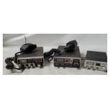 3 Mobile Cb Radios - Midland, Realistic, Cobra