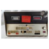 General Electric Console Control Panel