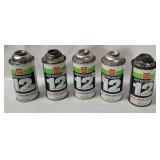 5 Cans Sercon Refrigerant-12