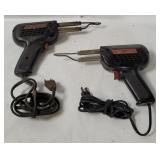 2 Weller Soldering Guns