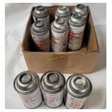 9 Cans Of Interdynamics Refrigerant-12