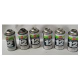 6 Cans Sercon Refrigerant-12