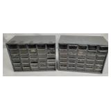2 Organizers W/ Misc. Radio Repair Parts