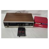 Panasonic 8-track Player W/ Tapes & Adapter