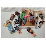 Assorted Bratz & Barbie Dolls