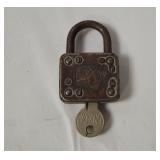 Vtg Master Padlock W/ Key