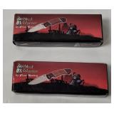 2  Frost Cutlery Steel Warrior Pocket Knives