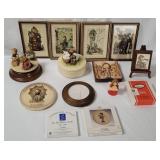 Hummel Trinket Box, Mini Plates, Music Box Etc.