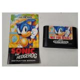 Sega Genesis Sonic Hedgehog Game