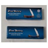 2 Frost Cutlery Bear Hunter Pocket Knives