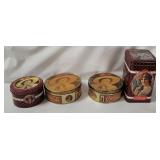 4 Coca-cola Collectible Tins