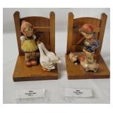 Hummel Farm Boy & Goose Girl Figurines