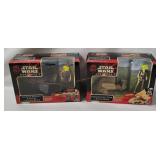 2 Star Wars Ep.1 Vehicles W/ Figures