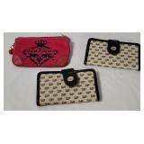 3 Clutch Wallets - Juicy Couture Etc.