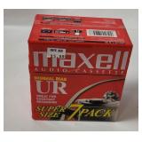 New Maxell U R Cassettes 7-pack
