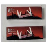 2 Frost Cutlery Steel Warrior Pocket Knives