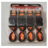 Haul Master Ratchet Tie Downs 4-pack