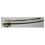 Vtg Replica Civil War Cavalry Saber