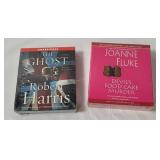2 Sealed Audiobooks - Devils Food Murder, Ghost