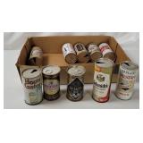 Assorted Vintage Beer Cans
