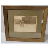 Three Women Art Print Signed Harold Altman