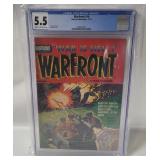 1953 Warfront #18 Comic Cgc Graded 5.5