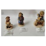 3 Hummel Figurines- Hear Ye, Fair Measure, Patient