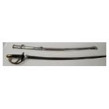 Vtg Replica Civil War Cavalry Saber