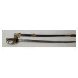 Vtg Replica U S Military Officer's Sword
