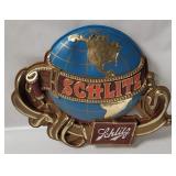 Vtg Schlitz Beer Plastic Sign