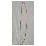 14k Gold 16' Necklace 1.0g