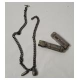 Mini Flashlight, Leatherman Micra Multi Tool Etc.