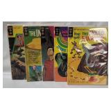 5 Vtg Gold Key Comics - Road Runner, Herbie, I Spy