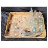 Assorted Antique Glass Bottles