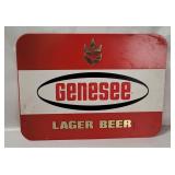 Vtg Genesee Beer Plastic Sign