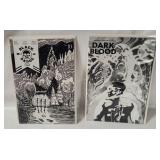 Dark Blood #3 & Black Badge #10 Comic Books