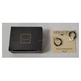 2 Pairs Sterling Earrings - American Woman, Avon