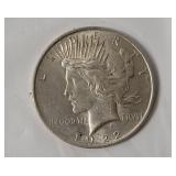 1922 Peace Silver Dollar