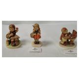 3 Hummel Figurines - Farewell, School Girl