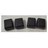 (4) 14k Gold Electroplated Rings