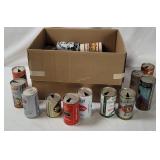 Assorted Vintage Beer Cans