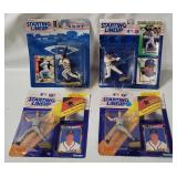 4 Starting Lineup Mlb Figures - Ripken, Glavine