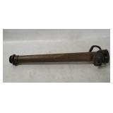 Antique Brass Fire Hose Nozzle