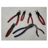 Assorted Pliers - Snap Ring Etc.
