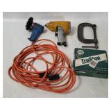 Air Impact Wrench & Sander, C-clamp Etc.